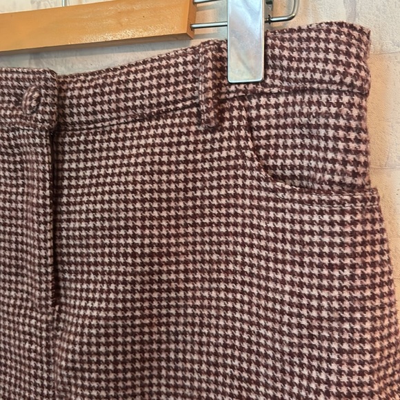 Cupcakes and Cashmere Wool Blend Skirt Size 2 Houndstooth - Picture 4 of 11